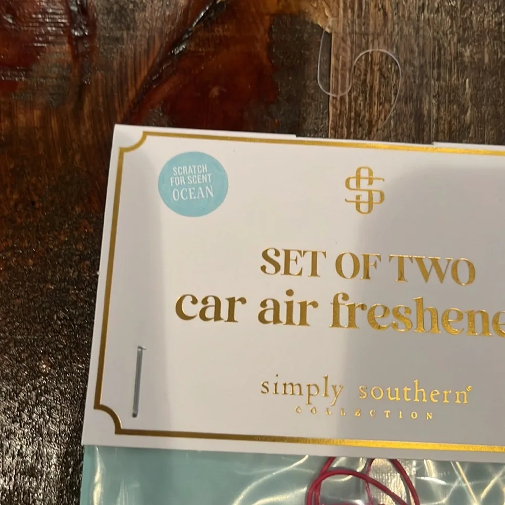 Simply Southern “Keep it Simple” Car Air Fresheners and Coasters Set - Picture 4 of 7